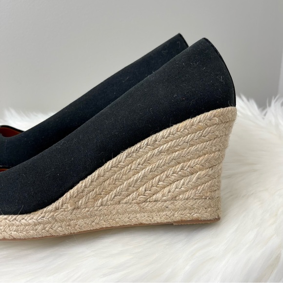 J. Crew Canvas Espadrille Wedges Women’s Size 10.5 - Picture 7 of 10